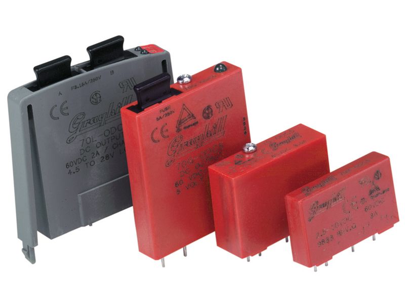 I/O Module Relays Output Module 2500Vrms DIN Rail