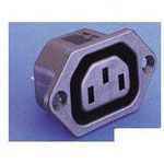 3 Pos Card Edge Conn, 10A, 250V, Solder, Panel Mount, Female