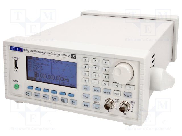 Function generator, arbitrary 2x50 MHz ARB, TG5012A, Aim-TTi