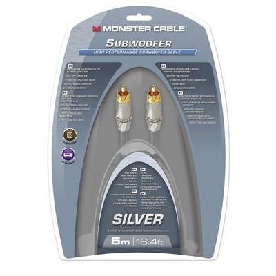 Monster RCA plug (phono) to RCA plug (phono) Audio Extension Cable