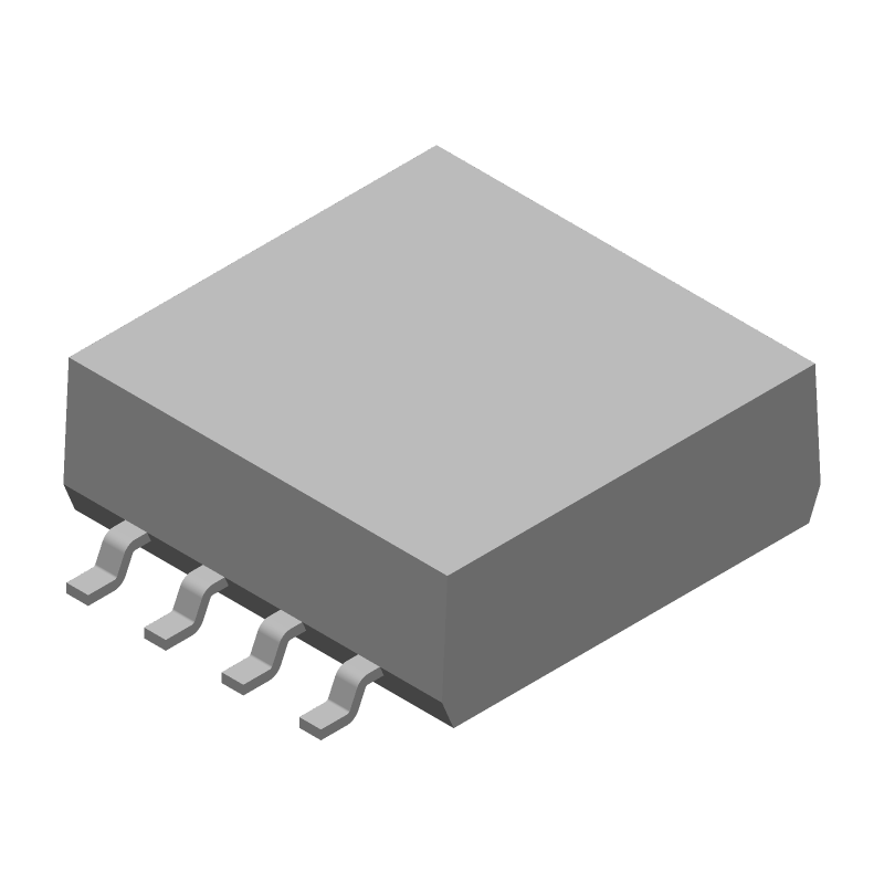 SPST Slide DIP Switch, 4 Pos, 100mA, 24VDC, SMD, Gull Wing