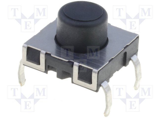 Keypad Switch SPST Momentary 42VDC 50mA Through Hole