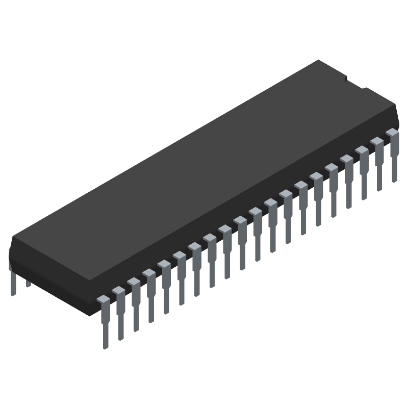 16-Bit dsPIC MCU, 30MHz, 48KB Flash, PDIP-40