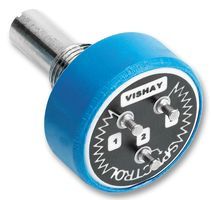 VISHAY 357B2103MAB251P22 Rotary Potentiometer, Conductive Plastic, 10 kohm, 1 W, 20%, 357B Series, 1 Turns, Linear