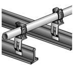 T Bar Clip With 1/2 Push Fit Conduit Clip