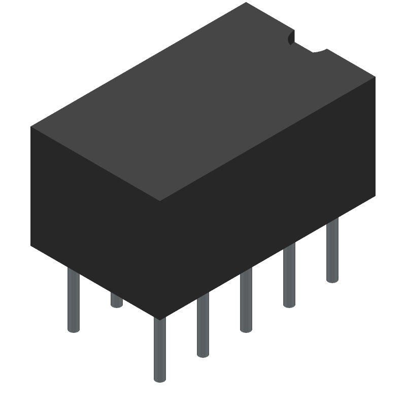 Red 1-Digit 8-LED Segment Display Module, 4.19mm Char, DIP