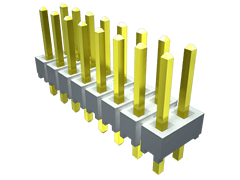 82-Contact 2.54mm Pitch Through Hole Connector