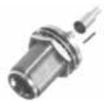 Conn Type N F 0Hz to 11GHz 50Ohm Crimp ST Panel Mount Gold