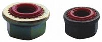 10mm Phosphated Steel Nylon Insert Locking Nut, M6