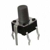 SPST Momentary Keypad Switch, 12VDC, 50mA, Through Hole
