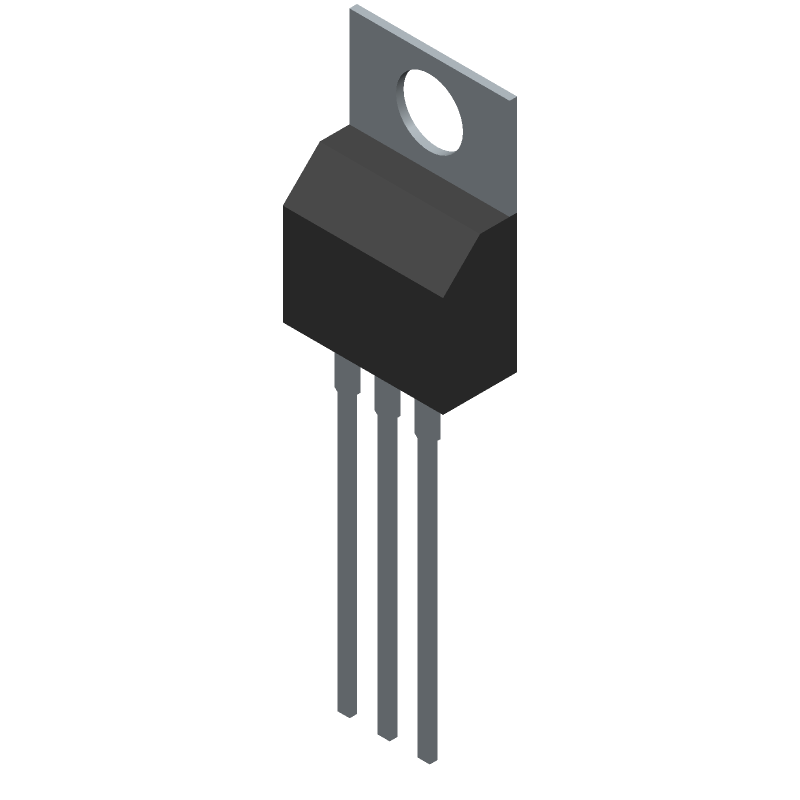 P-Channel MOSFET, -60V, -27A, 70mR, TO-220