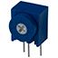 20kR Cermet Trimmer Resistor, 0.5W, 500V, Linear, Through Hole