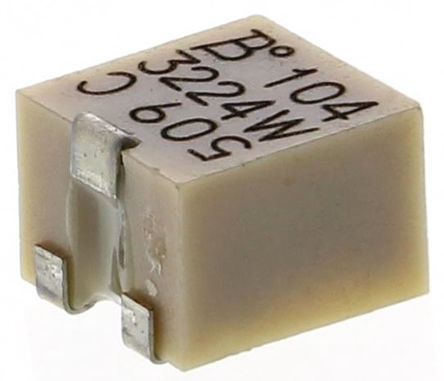 Cermet Trimmer Resistor 100kΩ 10% 0.25W SMD J-Hook