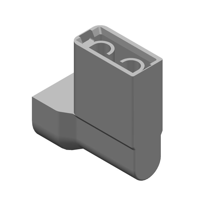 Quick Disconnect Terminal 14-16AWG Brass Tin Blue Insulated