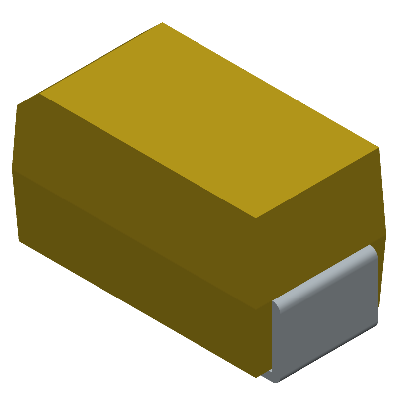 10uF 16V Tantalum Capacitor, 1206 SMD, 10% Tol, 125C