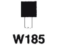 W185 Abrasive Mounted Point, 61500rpm, 6mm Shaft Diameter
