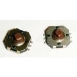 5-Pos Joystick Switch, SP5T, 12VDC, 50mA, Surface Mount