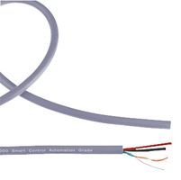 VAN DAMME         268-610-000             Multipair Screened Cable, Control, Per M, Black, 1 Pair, 21 AWG
