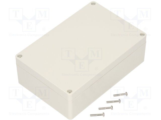 ABS Enclosure, Grey, IP66, UL94 HB, Wall Mount