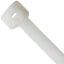 Nylon Cable Ties, Self-Locking, 203mm, 2.5mm W, Natural