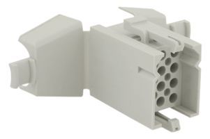 SOURIAU         SMS12PDH3            Connector Housing, Integrated strain relief hood, SMS Flame Retardant Series, 12 Ways