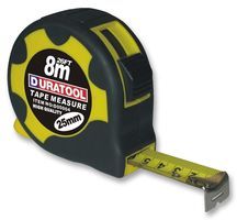 DURATOOL         D00004             TAPE MEASURE, RUBBER, 8M