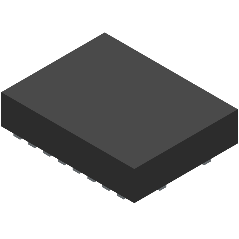 6-Bit Voltage Translator IC, VQFN, 1.2-3.6V, CMOS