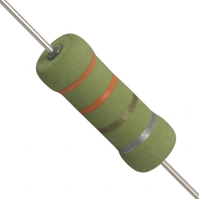 3.3 Ohm 2W 10% Axial Ceramic Resistor, Through-Hole, 400V