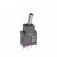 Switch Toggle ON OFF ON SPDT Flat Lever PC Pins 0.1A 28VAC 28VDC 0.4VA PC Mount