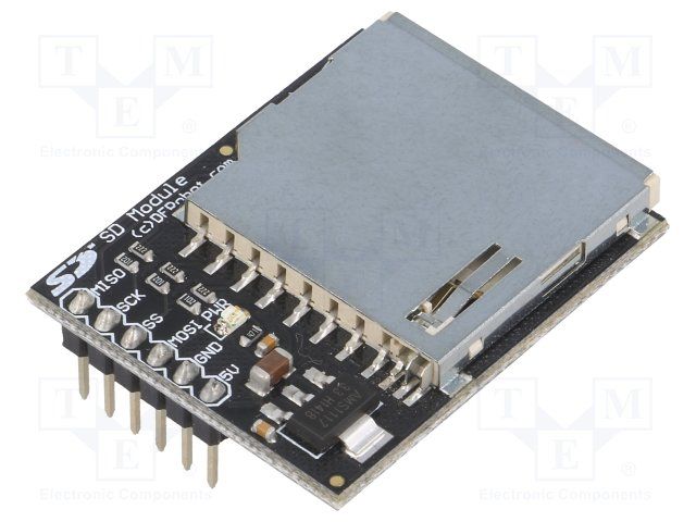 SD Card Slot Module Breakout Board (Arduino Compatible)