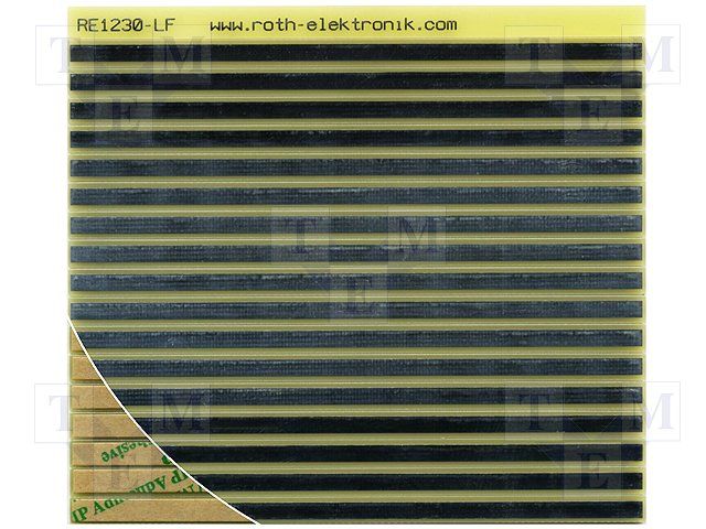 ROTH ELEKTRONIK         RE1230-LF             Adaptack, Potential Bahnen, Epoxy Glass Composite, 0.8mm, 90mm x 100mm