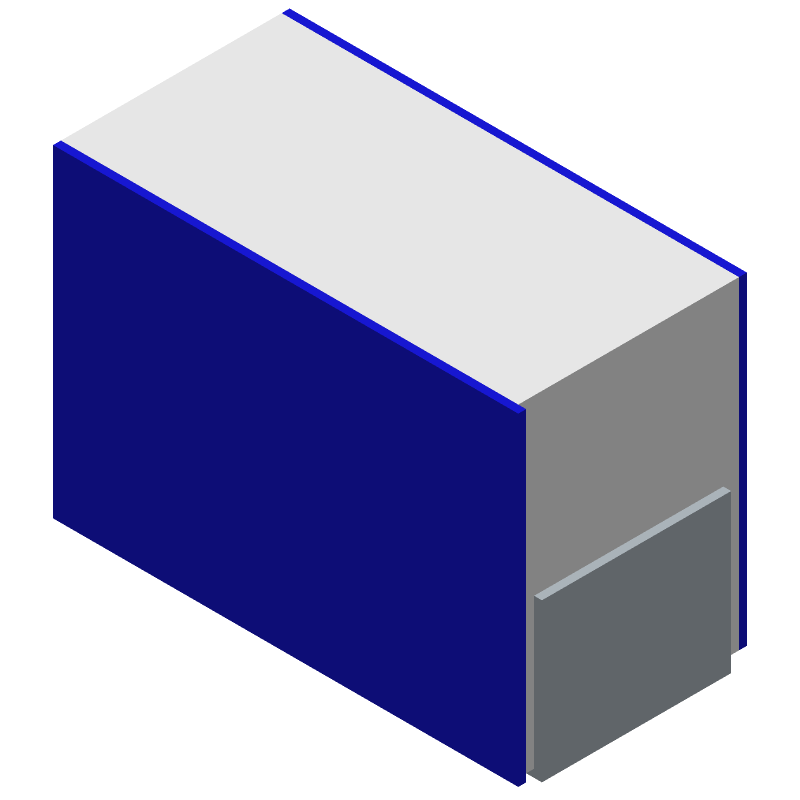 Inductor High Frequency Chip Unshielded Thin Film 0.0029uH 0.1nH 500MHz 20Q-Factor 0.6A 0.12Ohm DCR 0201 T/R