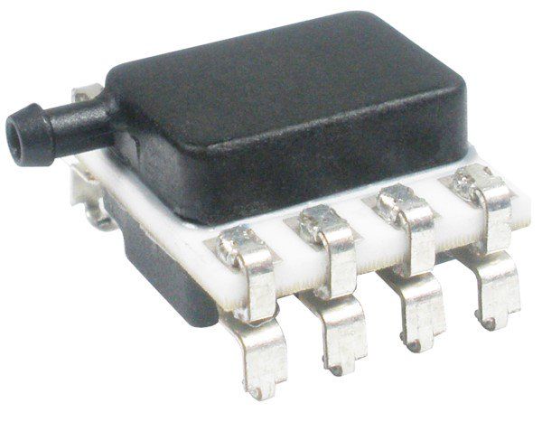 Peizoresistive Sensor, Absolute, 0Psi Min, 15Psi Max, 0.25%, Rectangular, Surface Mount, ROHS COMPLIANT, CERAMIC, SMT-8
