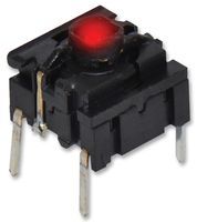 Switch, Tht, IP67, 3.5N, Red Led