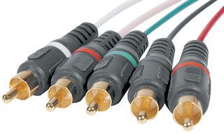 COMPONENT & STEREO AUDIO CABLE, 3FT - More Details