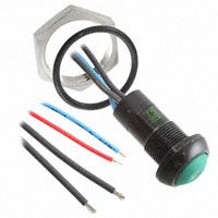 Green LED Illuminated Pushbutton Switch SPST 2A 12V