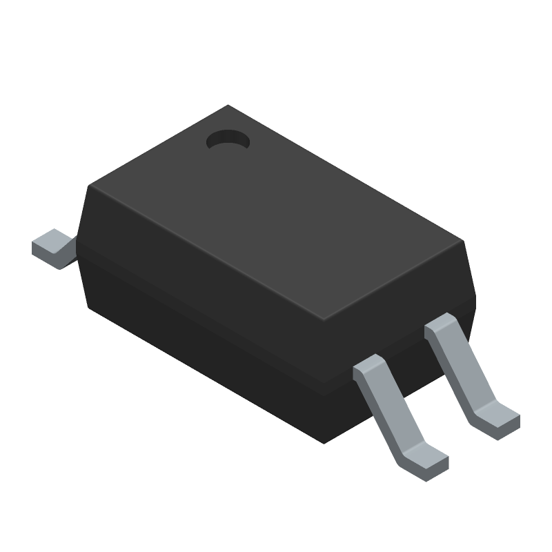 Transistor Optocoupler, 3.75kV Isolation, 80V VCEO, 50mA, SSOP