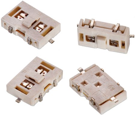 SMD Tactile Switch, SPST, Illuminated, 50mA, 12V, Gull Wing
