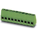 22A 2.5mm2 Modular Terminal Block, 2 Pos, Straight, Green