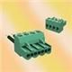 2 POS 5mm Screw RA Terminal Block, 12A, 300V, 24-12AWG