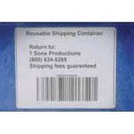 Labels Component Label Polyester White 69.9x31.8mm