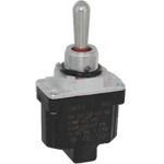 Switch Toggle (ON) ON SPDT Round Lever Screw 15A 277VAC 250VDC 372.85VA Panel Mount with Threads Automotive