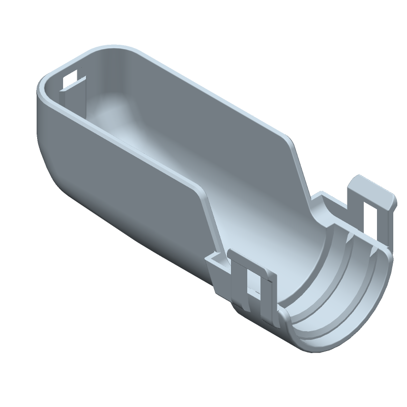 Connector Accessories Cover Right Angle Polyamide Black Automotive Box