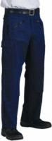 Men's 36in Waist, 33in Long Blue Cotton, PET Trousers