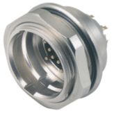 Conn Miniature Circular DIN M 7 POS Solder ST Panel Mount 7 Terminal 1 Port