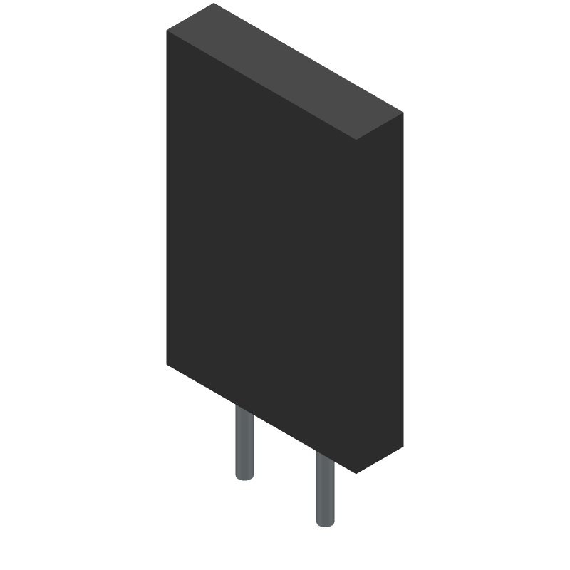 PTC Resettable Fuse, Through Hole Mount, RADIAL LEADED
