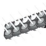 46-Contact Shrouded Header, 2 Rows, 1A, Through Hole Mount, -55°C to 125°C