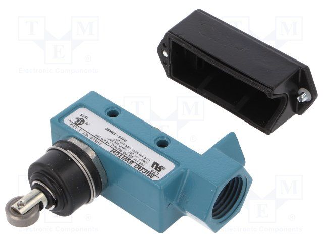 Snap Action Switch, SPDT, 15A, 600VAC, Screw Terminal