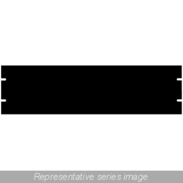 Steel Rack Panel, Black