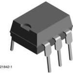 Triac Optocoupler, 700V, 1-CH, Zero-Crossing, 6-Pin PDIP SMD